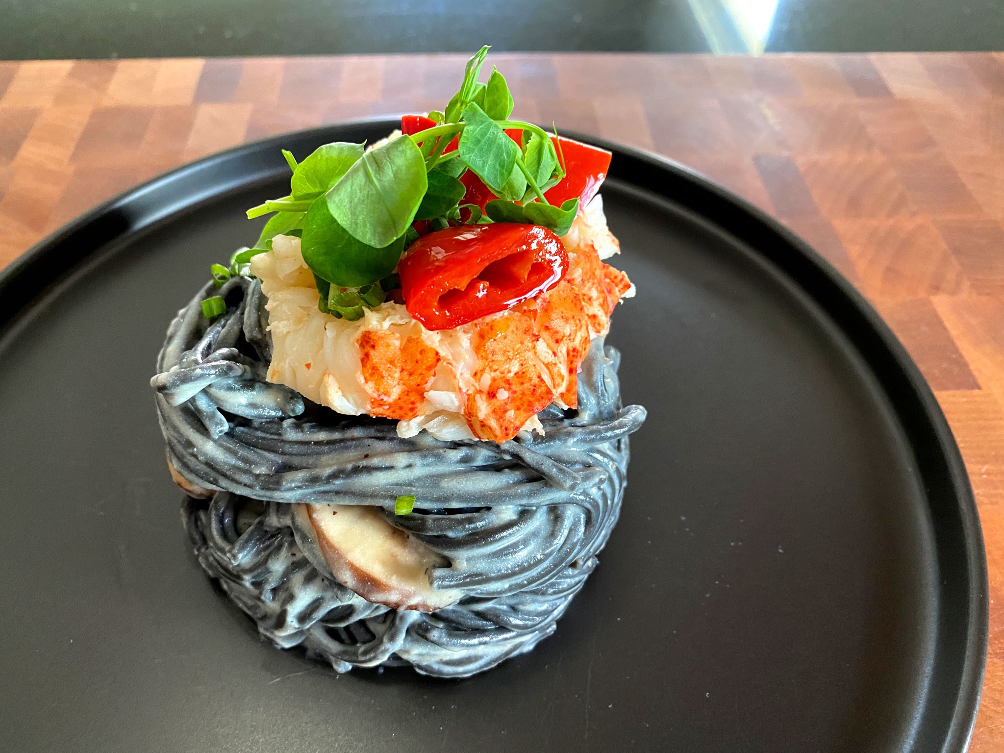 Homemade Squid Ink Pasta [pasta al nero de seppia] - Spiced Up Mom