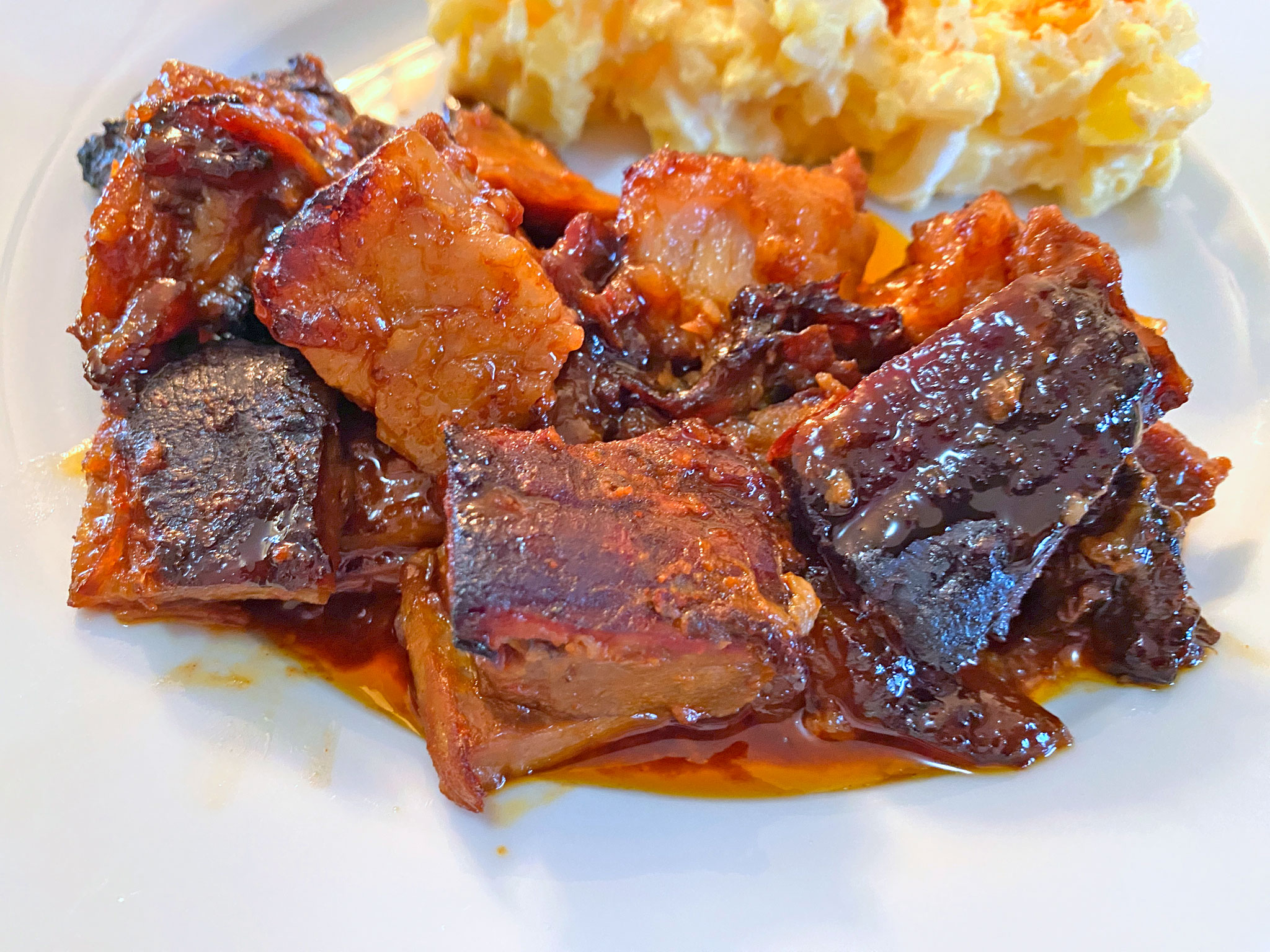 Smoked Korean BBQ Glazed Pork Belly