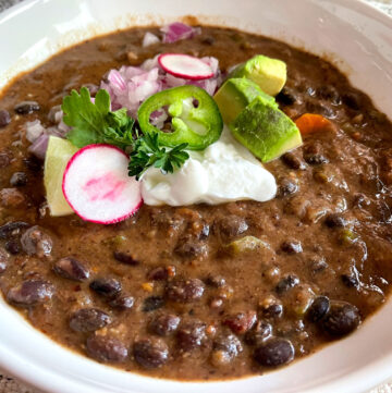 Spicy Black Bean Soup