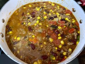 Add Other Ingredients to Chili