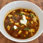 Ancho and Pasilla Chile Tortilla Soup