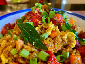 Indian Street-Cart Chicken Fried Rice