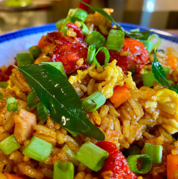 Indian Street-Cart Chicken Fried Rice