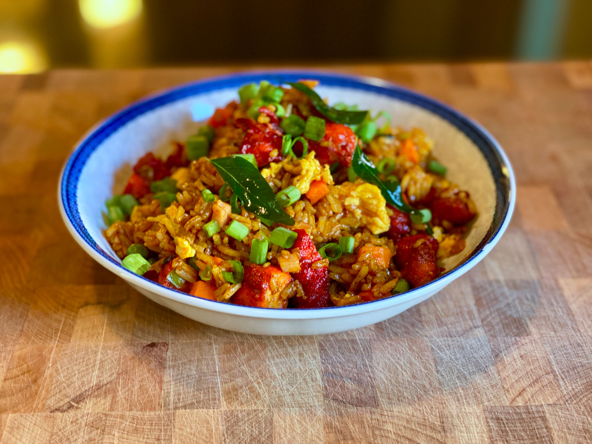Indian Street-Cart Chicken Fried Rice