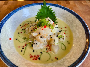 Wasabi Ceviche based on Osaka Miami