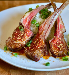 Sichuan Peppercorn Lamb Chops Chili Bean Paste Glaze