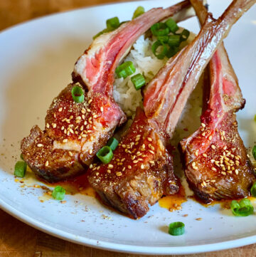 Sichuan Peppercorn Lamb Chops Chili Bean Paste Glaze