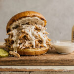 Alabama's Pulled Chicken with White BBQ Sauce
