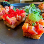 Crispy Rice with Spicy Tuna & Tobiko Trio Recipe