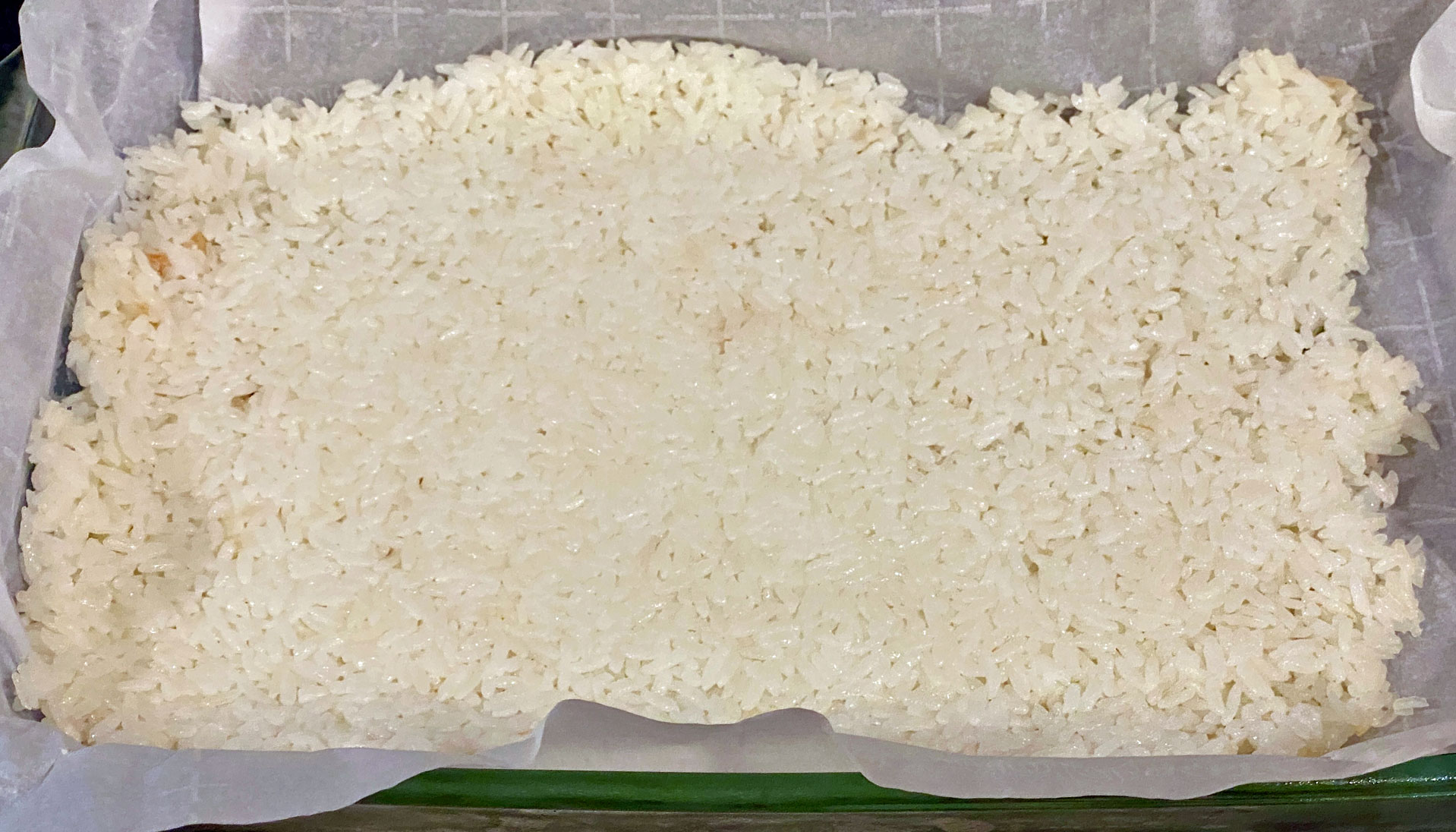 Pressed and Chilled Overnight Sushi Rice