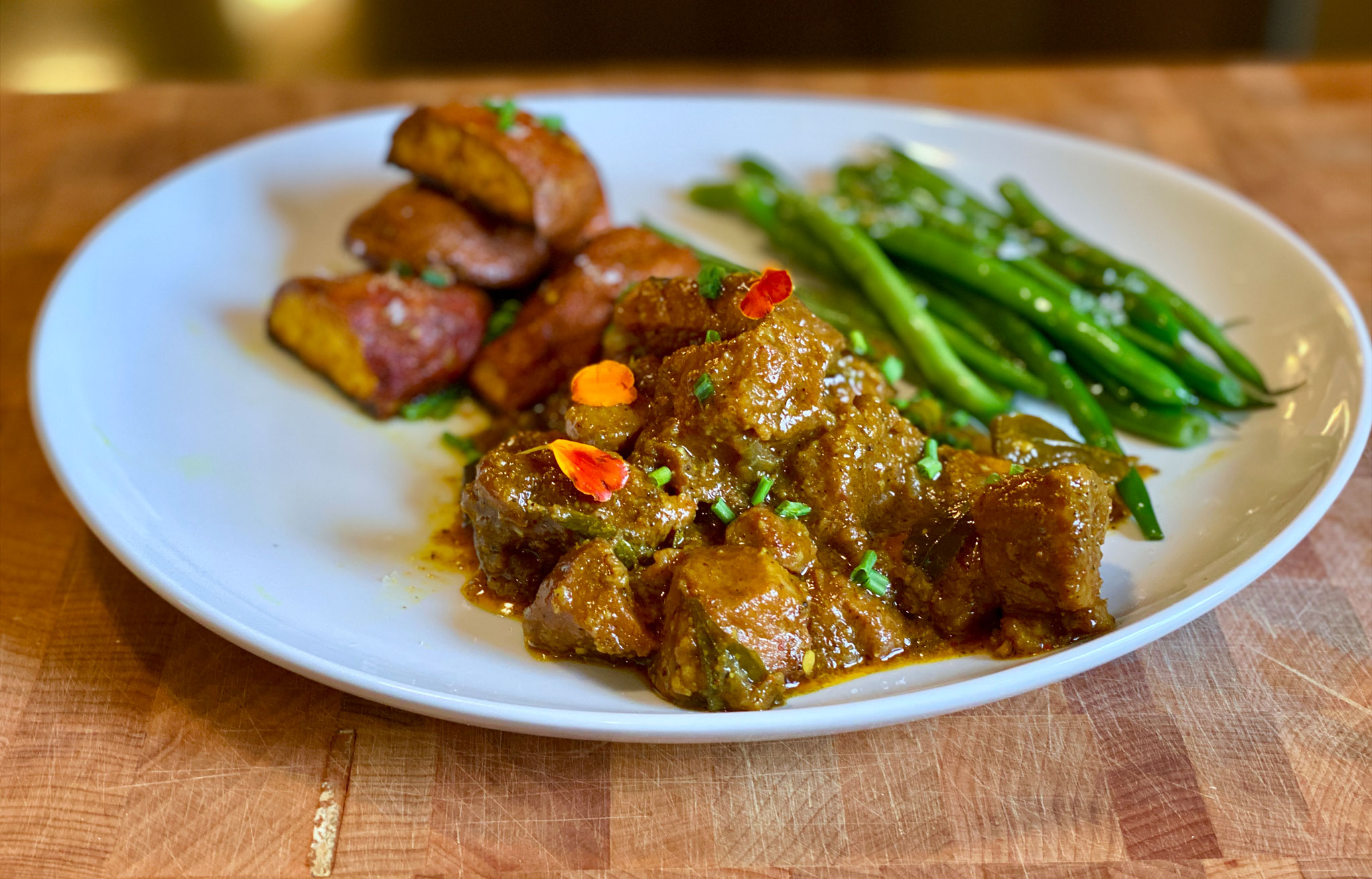 Spicy Kerala-Style Pork Pepper Fry