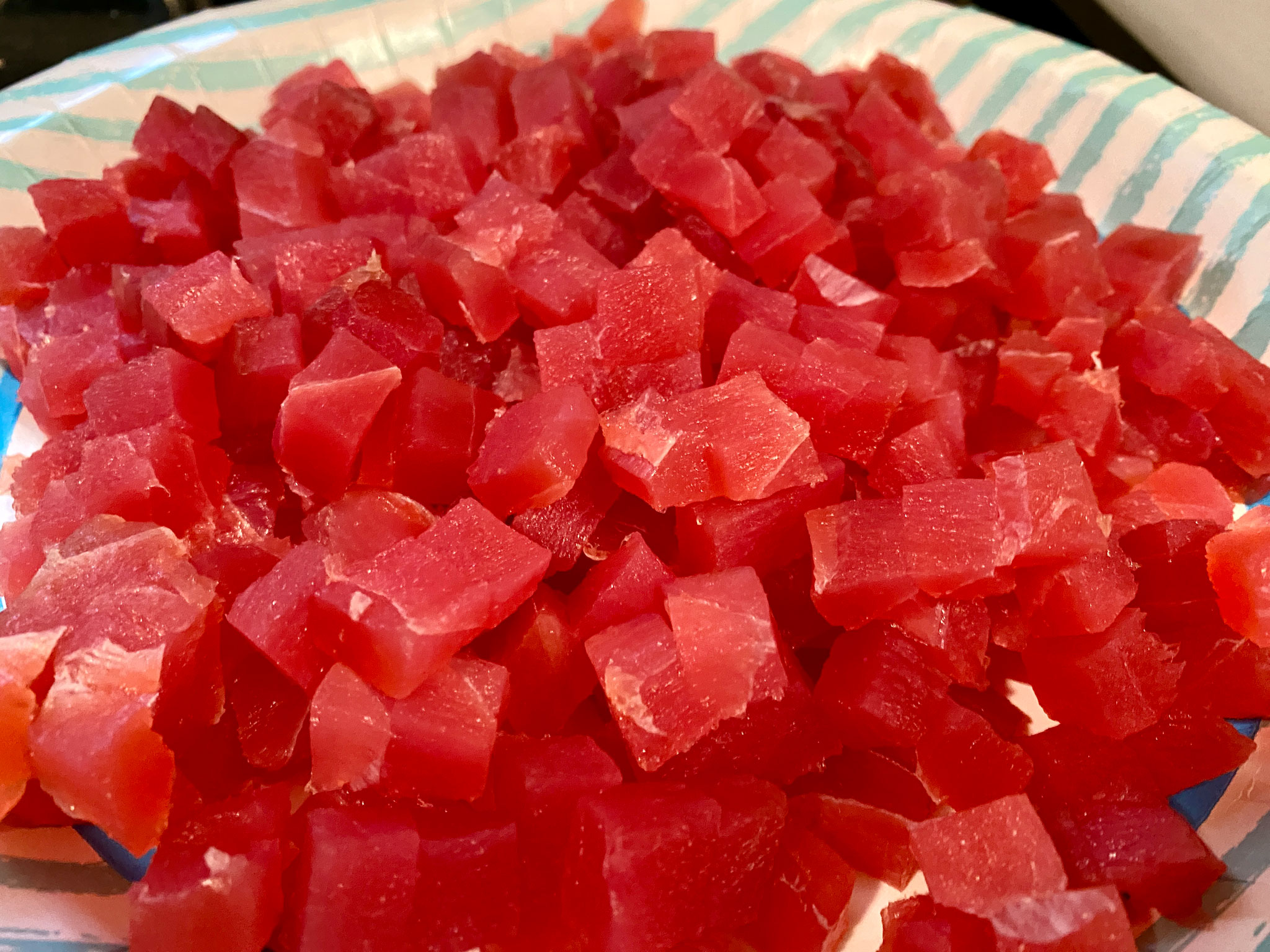 Yellowfin Ahi Tuna - Diced